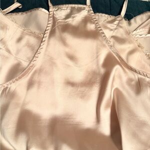 Amaryllis Satin Cream Top